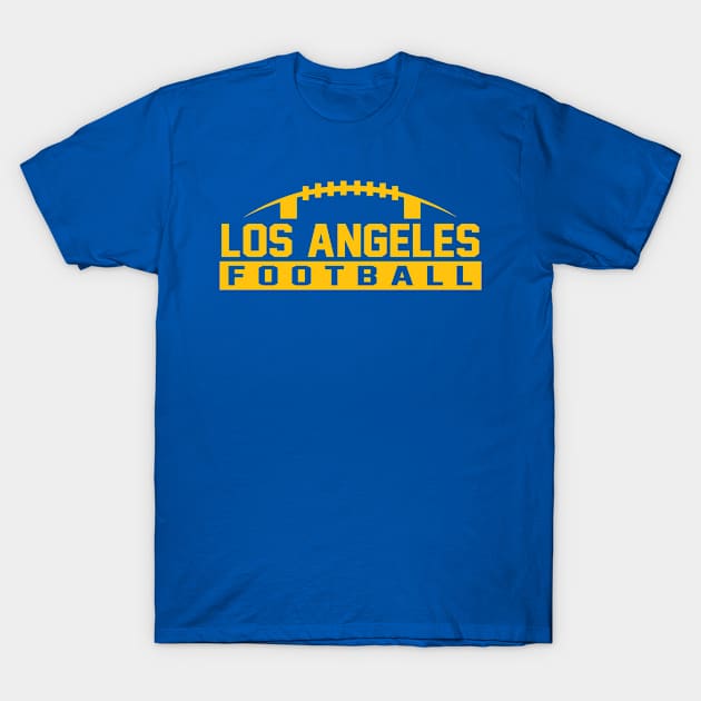 Los Angeles R's Football T-Shirt by CasualGraphic